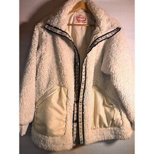 Levi's Cream Teddy Sherpa Jacket